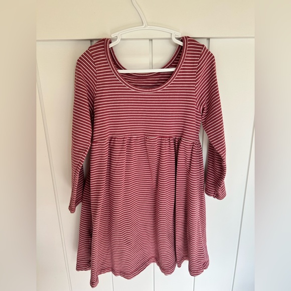 Little Earthlings pink striped dress. - Picture 2 of 3